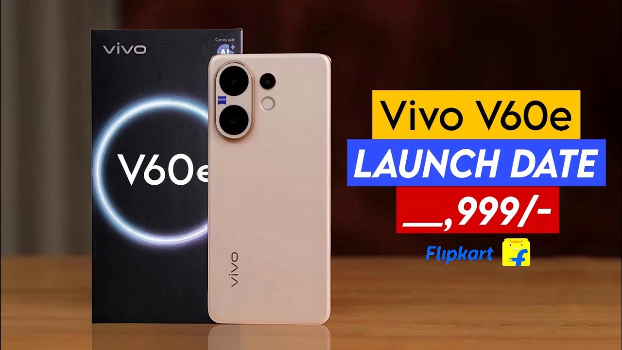 200MP कैमरा, 90W फास्ट चार्जिंग के साथ Vivo V60e 5G, 6,500 mAh बैटरी और देखे कीमत