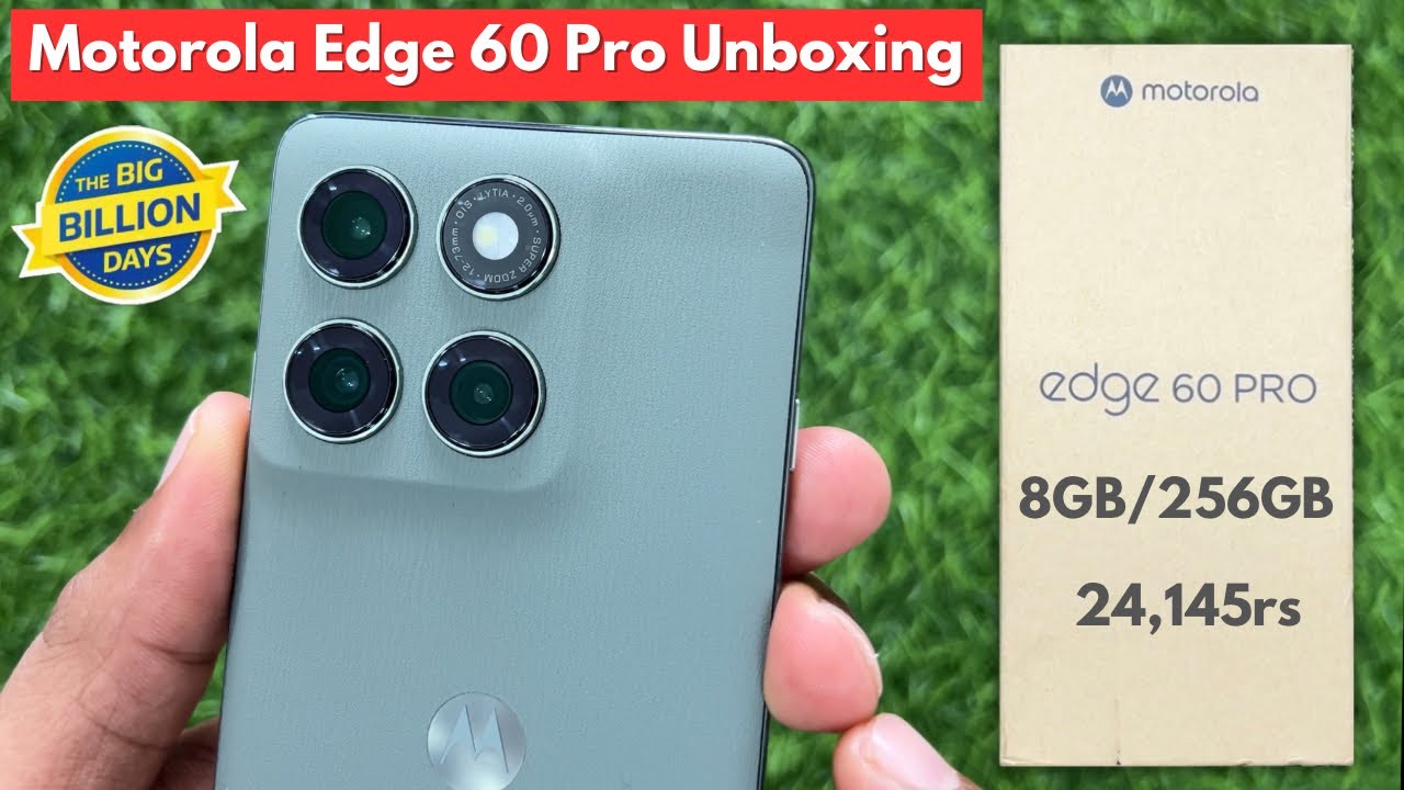 16GB RAM और 50MP Camera वाला MOTOROLA Edge 60 Pro लॉन्च, 6000mAh बैटरी और जाने कीमत