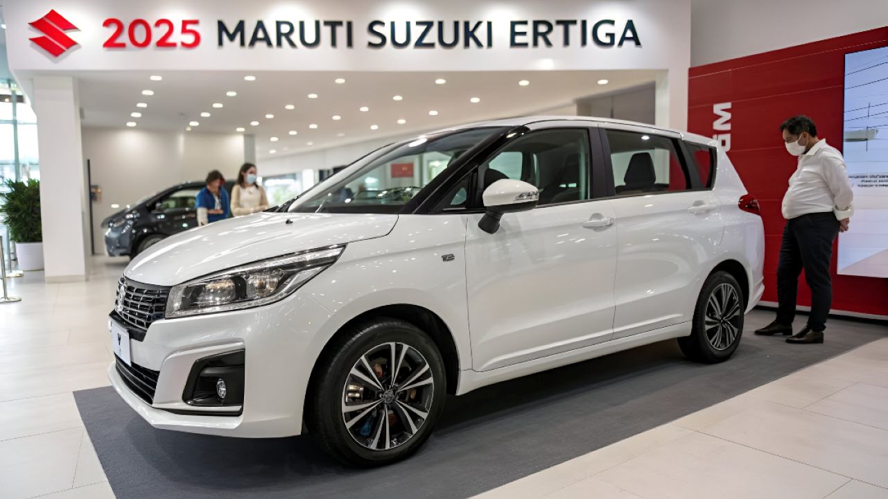 धनतेरस पर मात्र ₹2.50 लाख में घर खड़ी करे Maruti Suzuki Ertiga 7-सीटर MPV, झनाझन Look के साथ