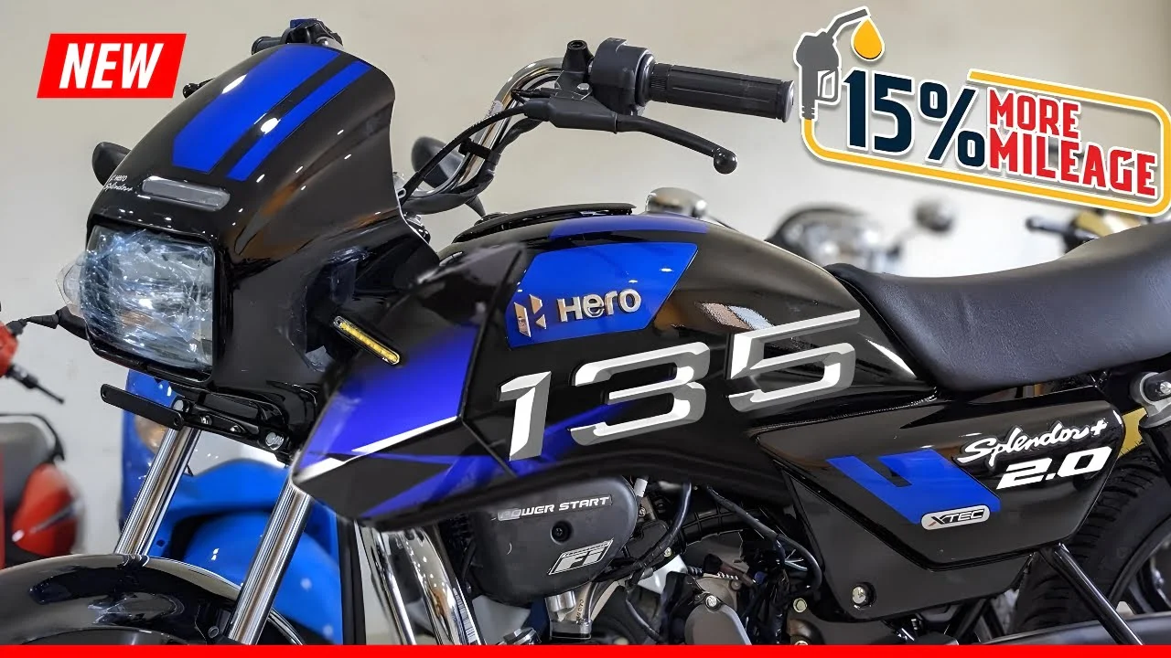 New Hero Splendor Plus XTEC Bike 2025: स्पोर्टी Look और अपडेटिंग featuers के साथ सस्ती कीमत मे