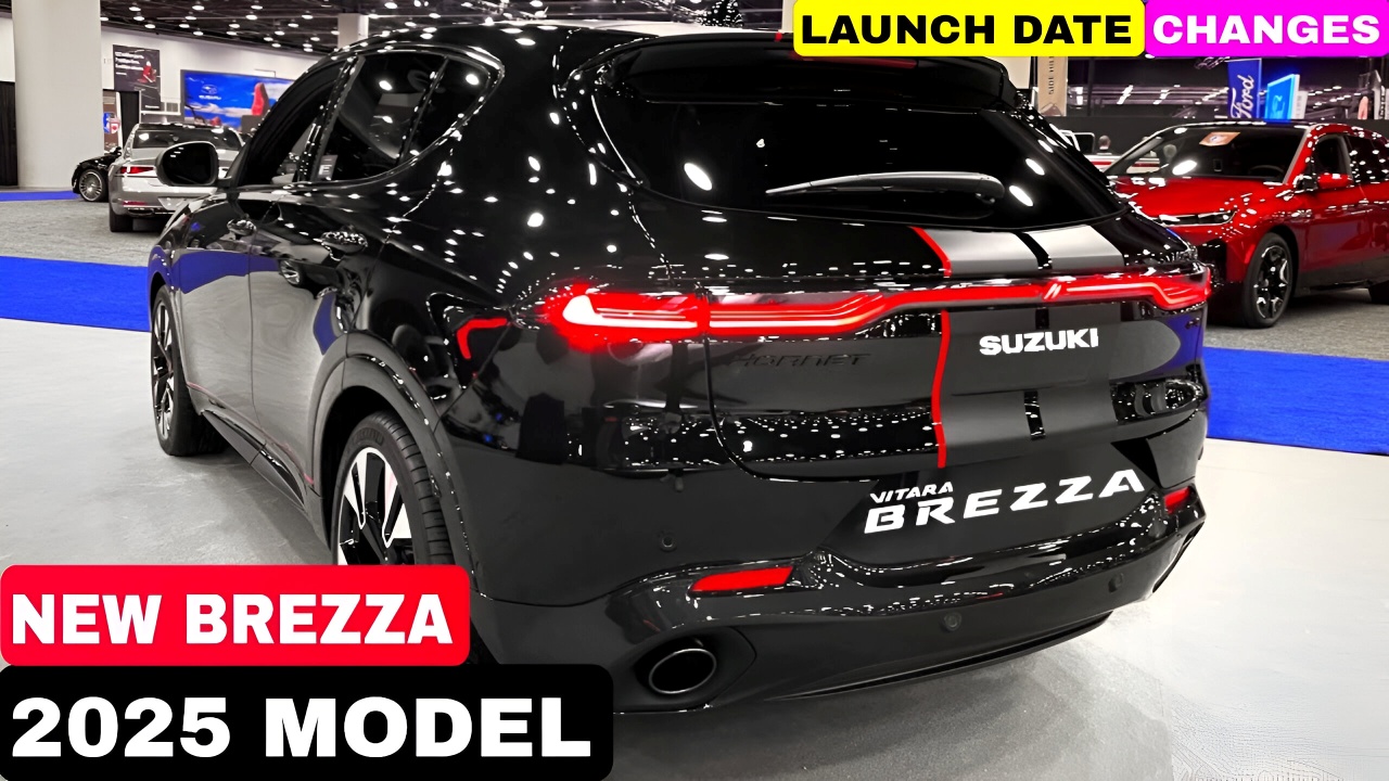 Maruti Suzuki Brezza 2025 : Stylish SUV with Killer Mileage and Easy EMI Plan Starting at Just ₹12,000