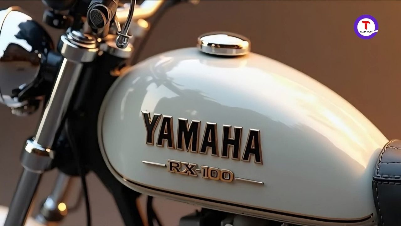 New Yamaha RX 100 bike