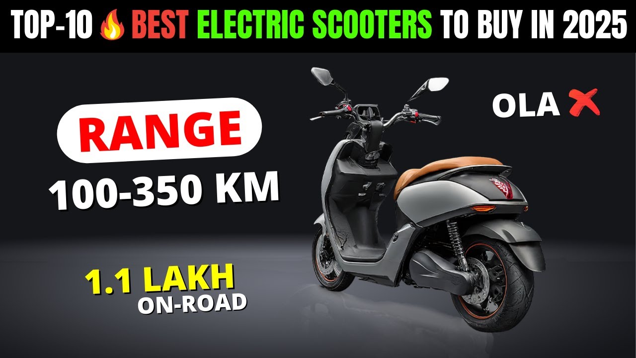 Best Electric Scooters in India 2025