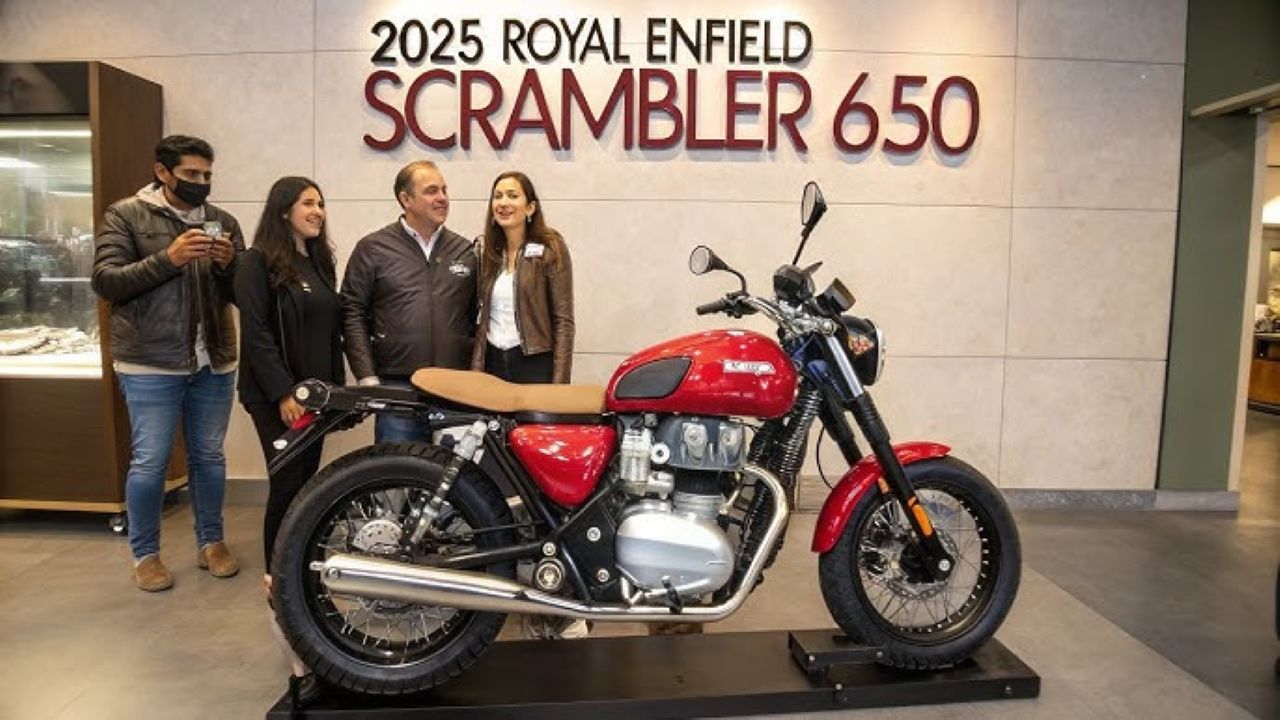 Royal Enfield Scram 650 Launch 2025