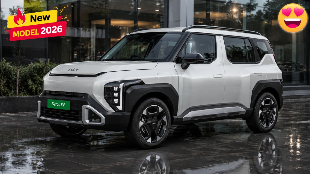 Kia Syros EV New Car 2026