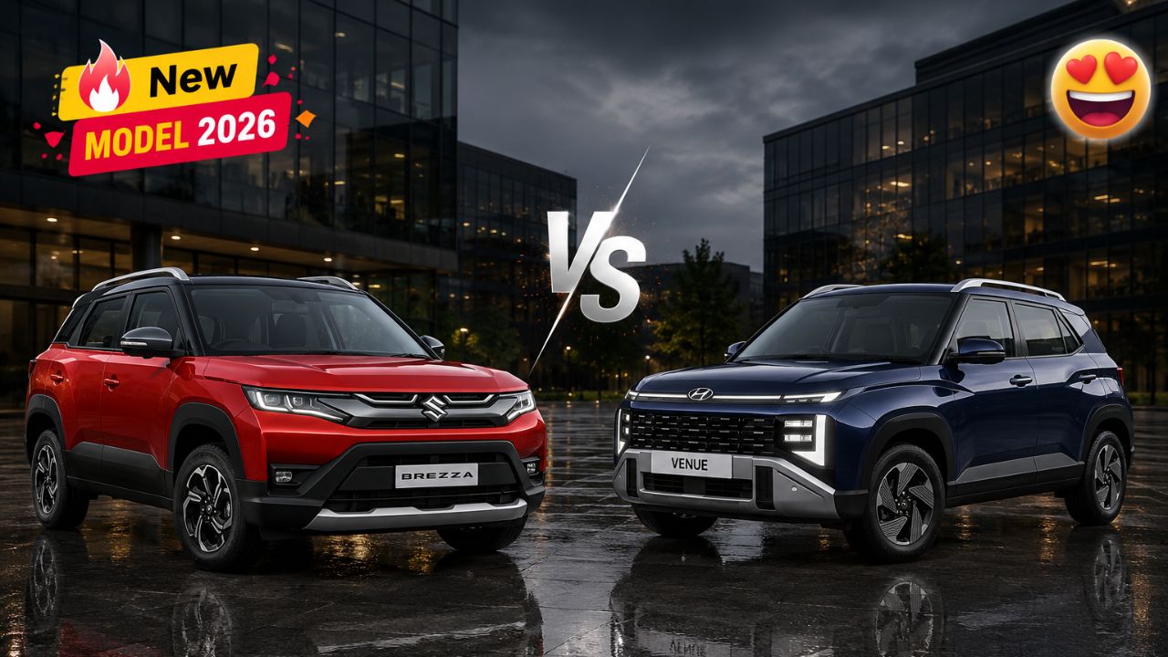 Hyundai Venue vs Maruti Suzuki Brezza