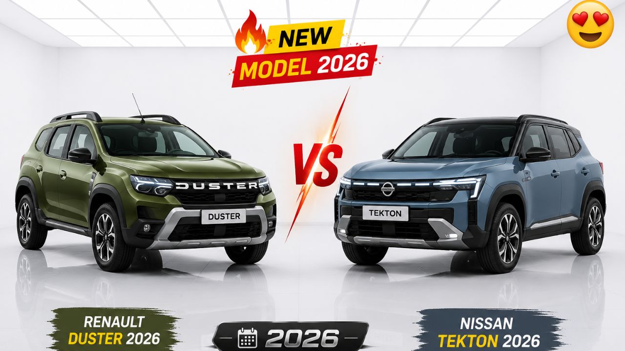 Nissan Tekton vs Renault Duster 2026